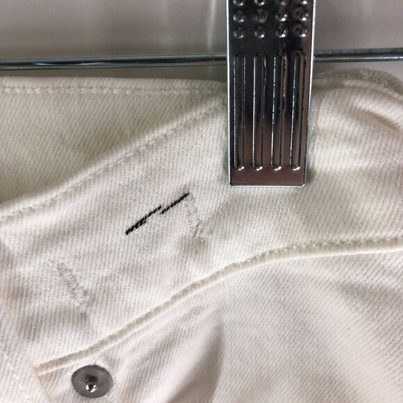 Madewell Womens The Perfect Vintage Wide-Leg Crop Jean Stretch Tile White 23P - Picture 6 of 11